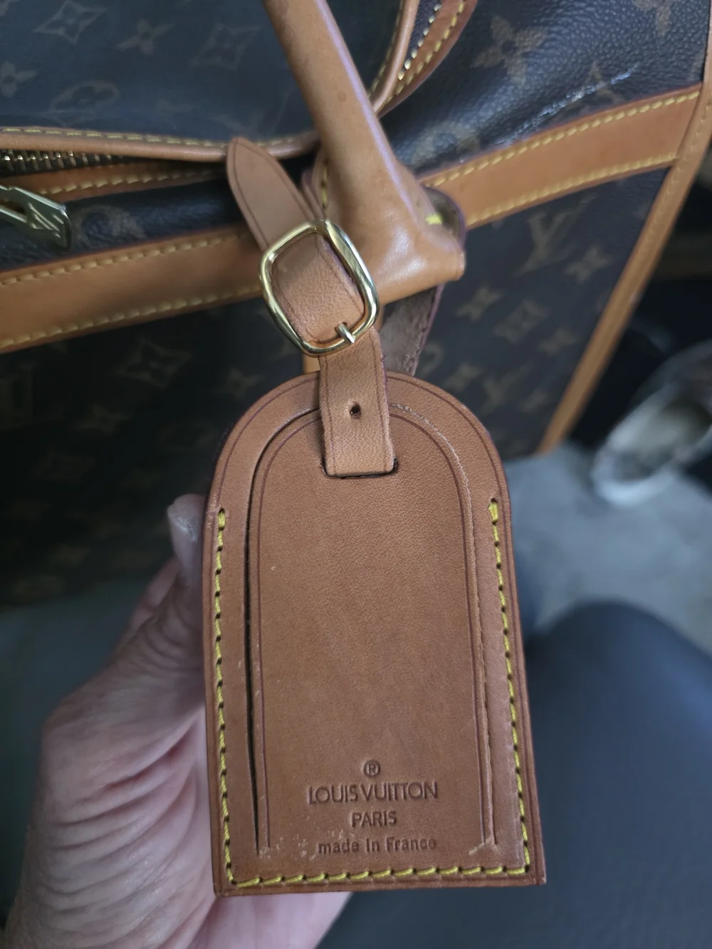 Authentic Vintage Louis Vuitton Monogram Canvas Pet Carrier